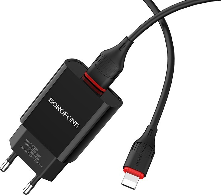BOROFONE BA20A Wall charger BA20A Sharp EU set with cable TYPE-C