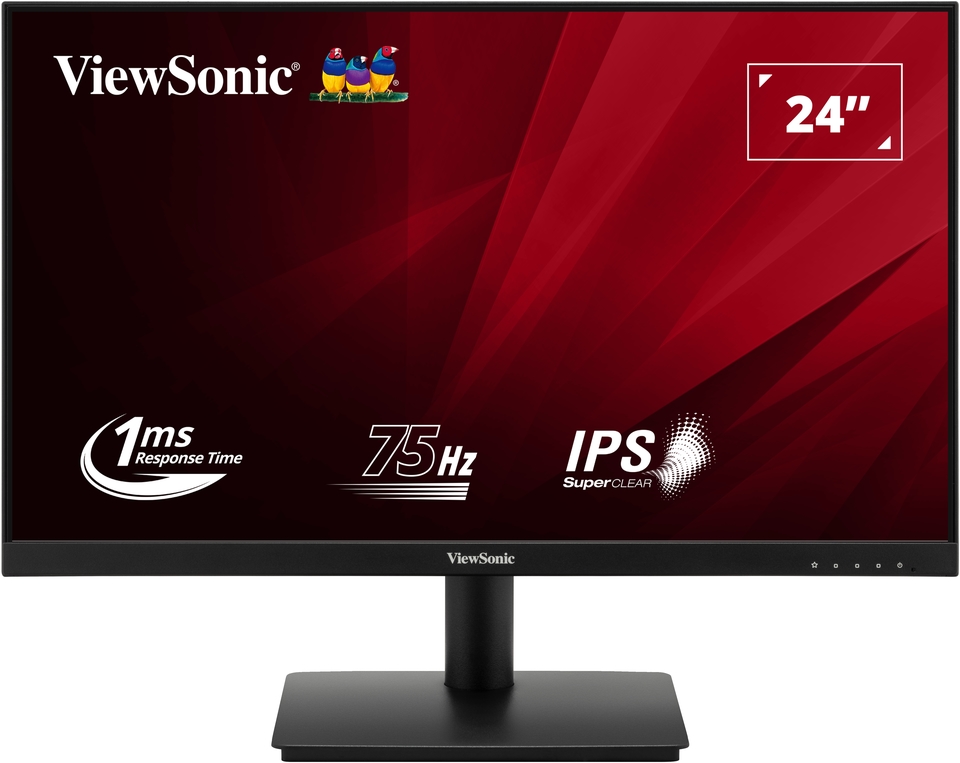 Viewsonic Monitor VA 24'' Full-HD IPS 75Hz VA240-H-2 -Brand New - 2 Years Warranty