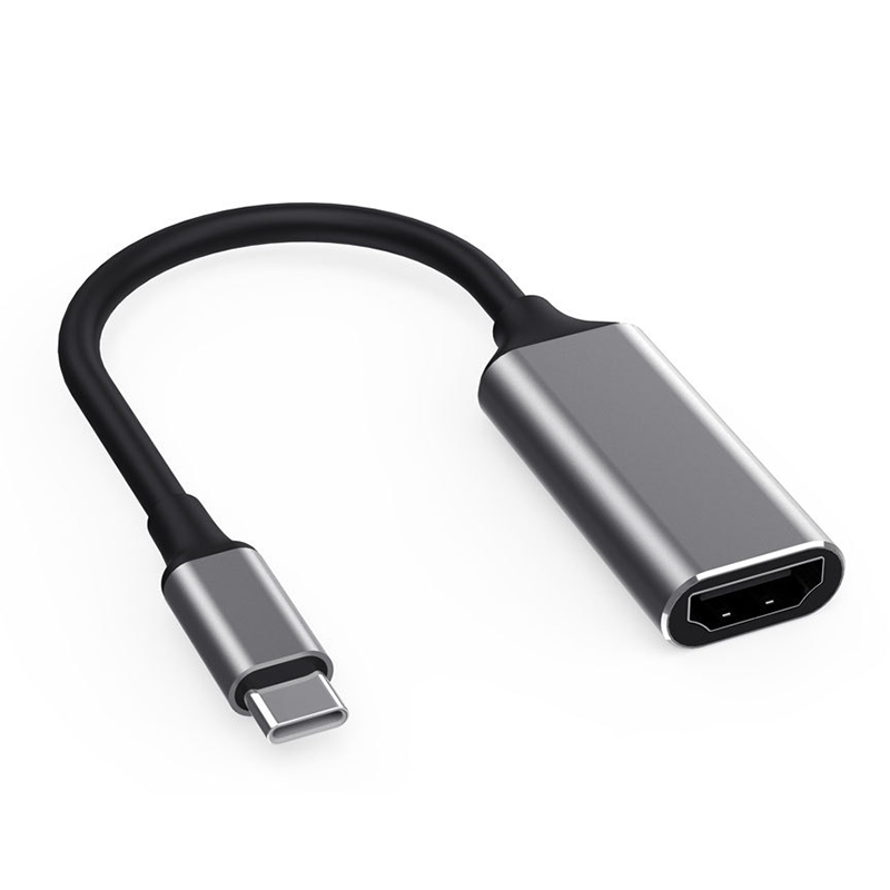 4K 30Hz HC-33 HDMI(Female) to Type-C(Male) Same Screen Adapter for Mobile Phone/Laptop