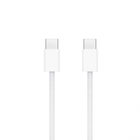 60W 1M Type-C to Type-C Braided Fast Charging Data Cable with Box Packaging for iPhone 16 Series OEM