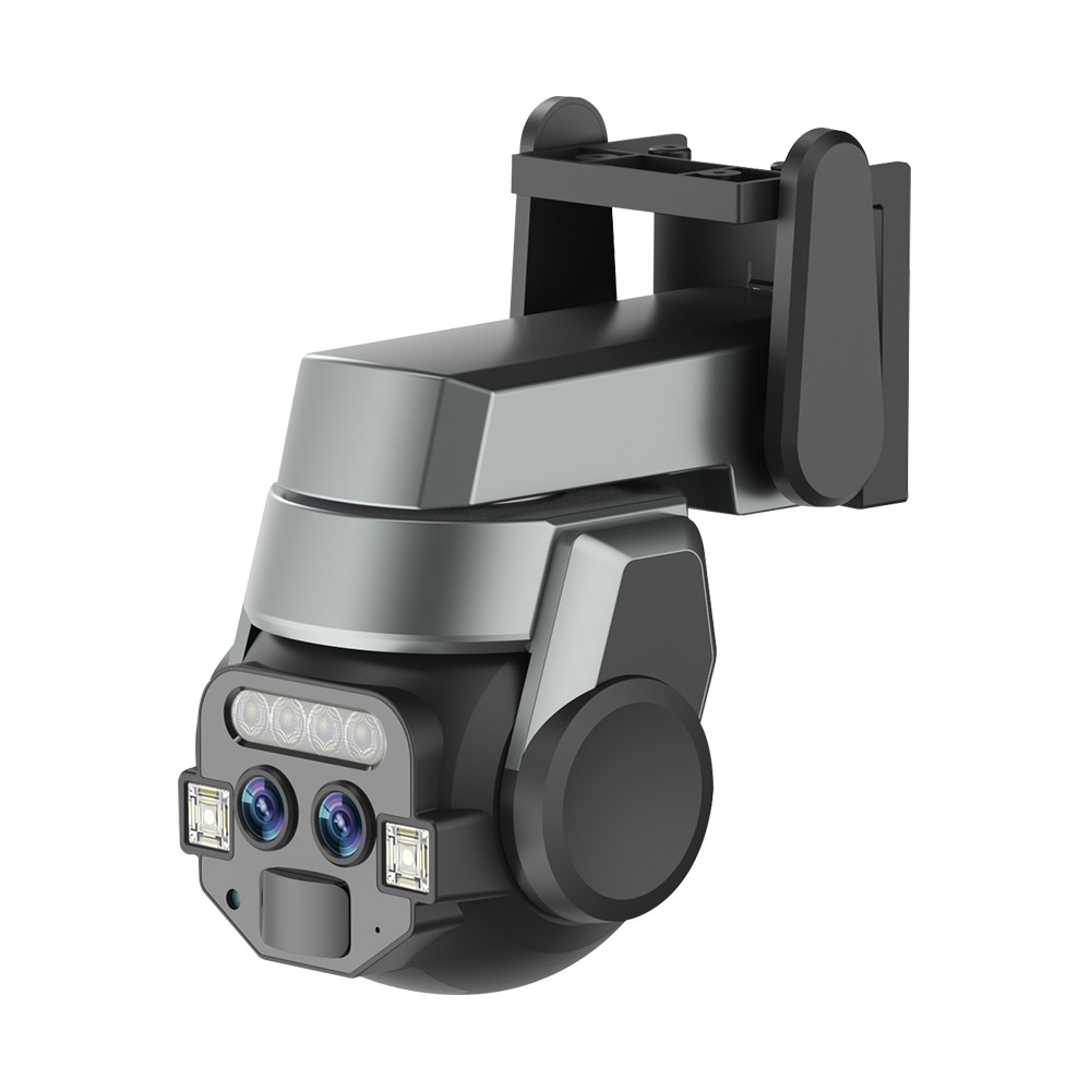 Q820M 10x Zoom Binocular Monitor Night Vision Home Surveillance WiFi Camera - EU Plug