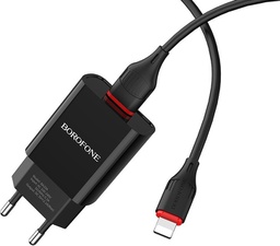 [6931474702142] BOROFONE BA20A Wall charger BA20A Sharp EU set with cable TYPE-C