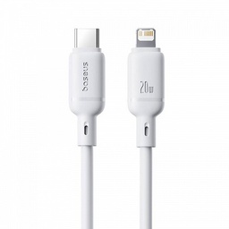 Baseus Cable Lightning to USB-C Silky Series 1.0m White